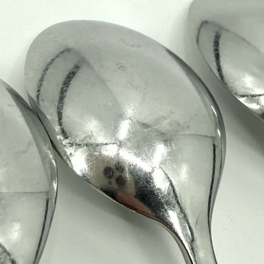 Supreme Cutlery Aperto Stainless Steel Teaspoons Set Of 5 Japan 6 inch